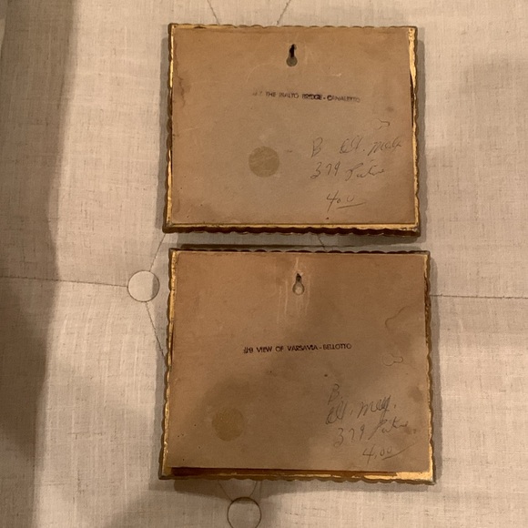 Framed Art View of Varsavia Bellotto and Rialto Bridge-Canaletto - Picture 2 of 4